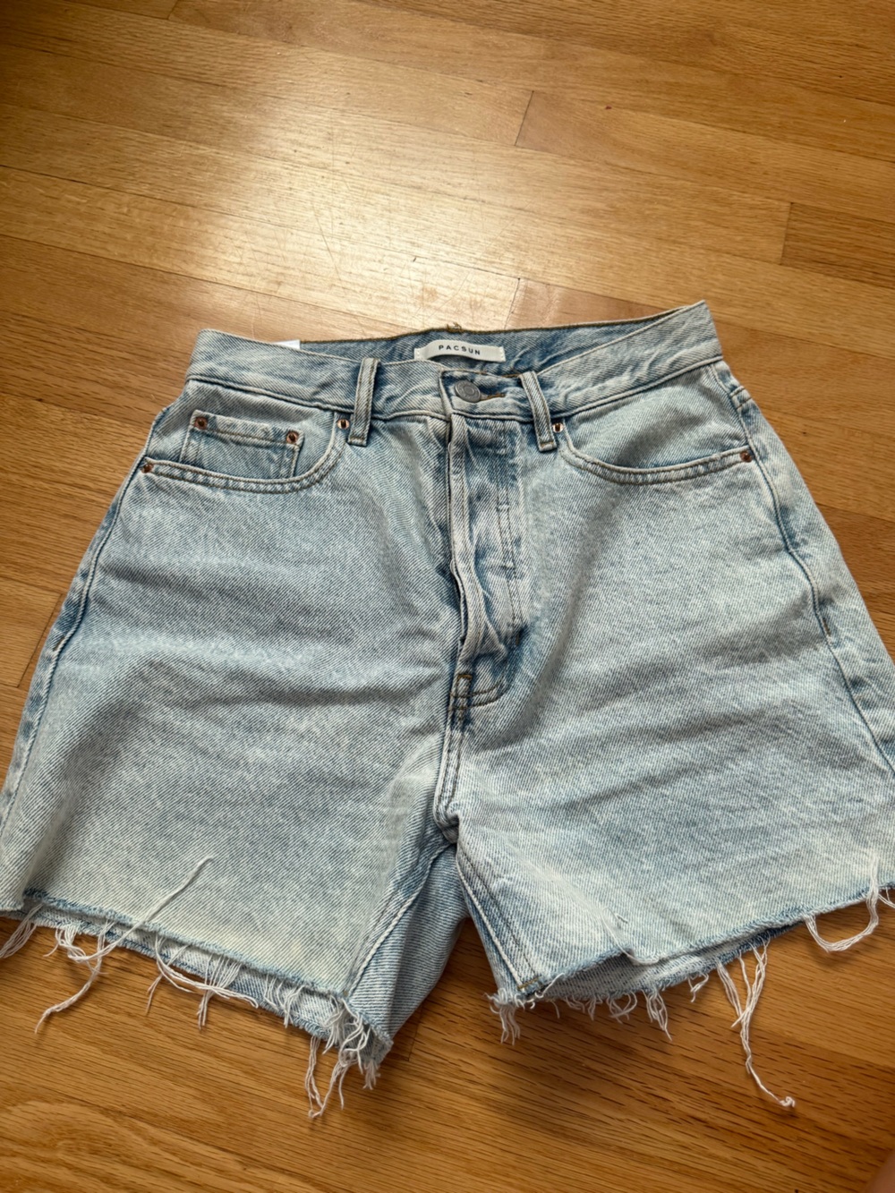 pacsun denim shorts